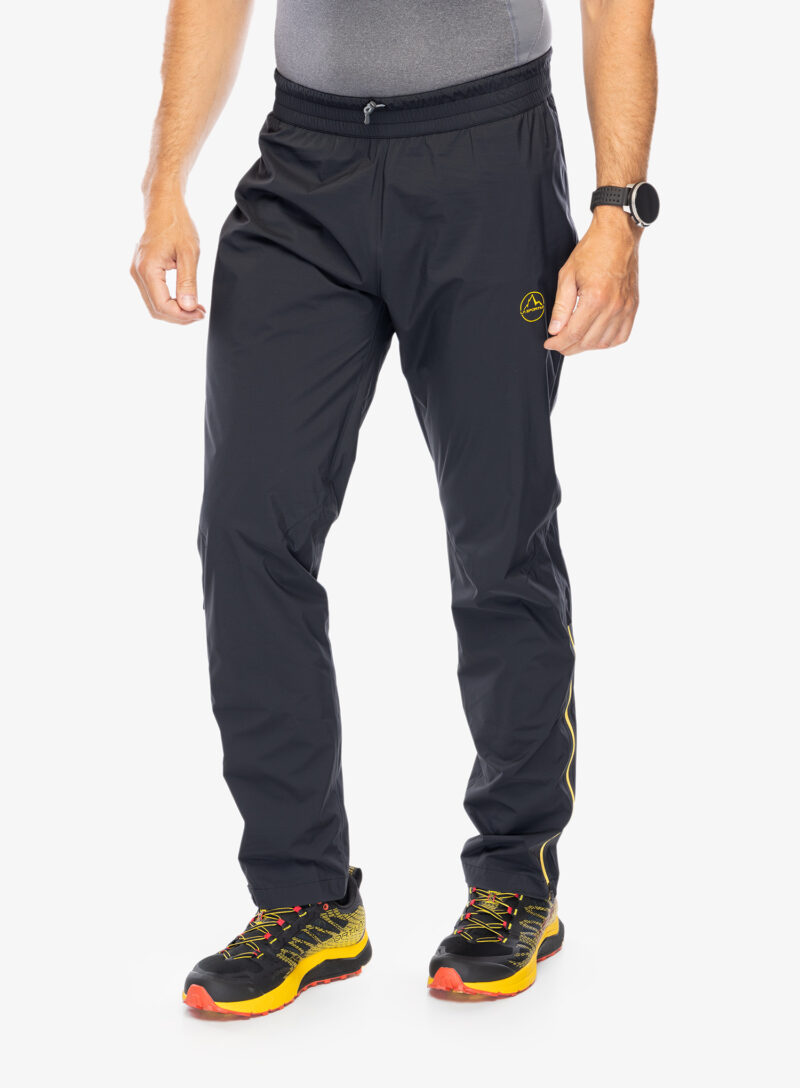 Pantaloni alergare La Sportiva Drizzle Overpant - black