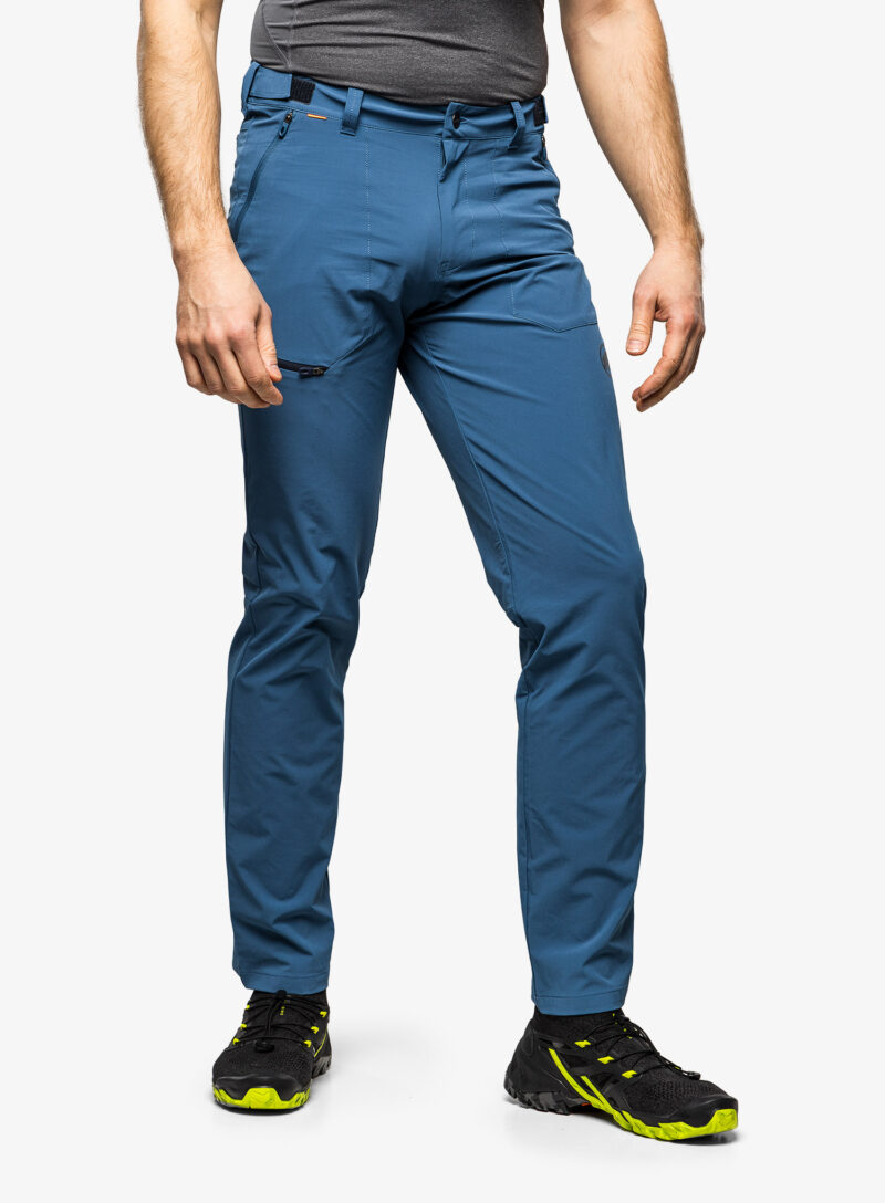 Pantaloni barbatesti Mammut Runbold Pants - deep ice