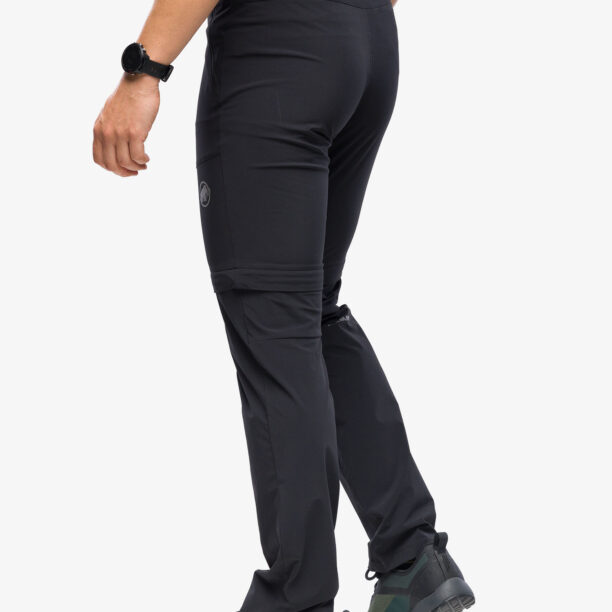 Pantaloni barbatesti Mammut Runbold Zip Off Pants - black preţ