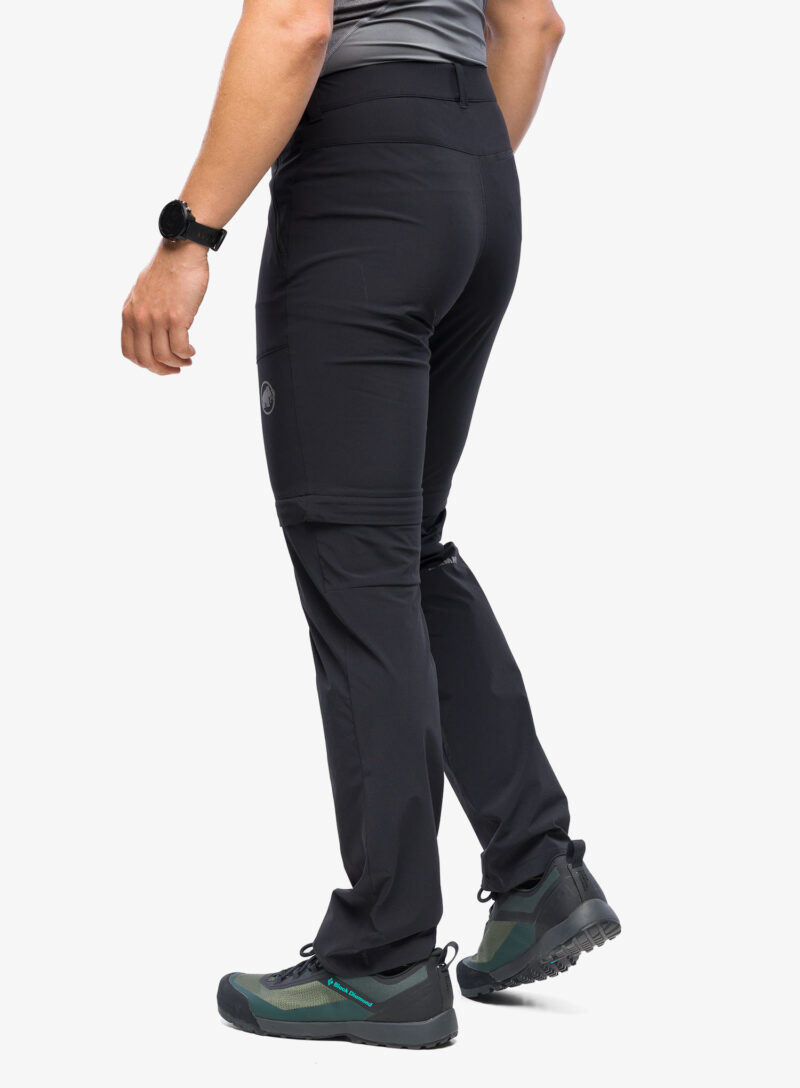 Pantaloni barbatesti Mammut Runbold Zip Off Pants - black preţ