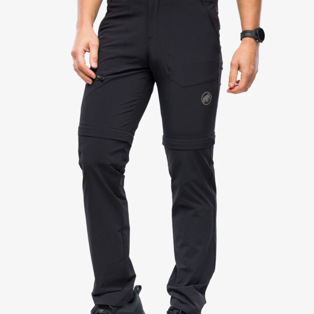 Pantaloni barbatesti Mammut Runbold Zip Off Pants - black