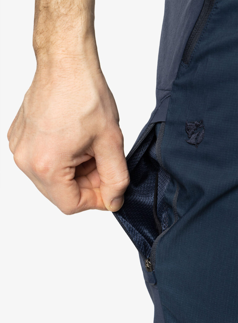 Pantaloni ciclism Fjallraven/Specialized Riders Hybrid Trousers - navy - imagine 6