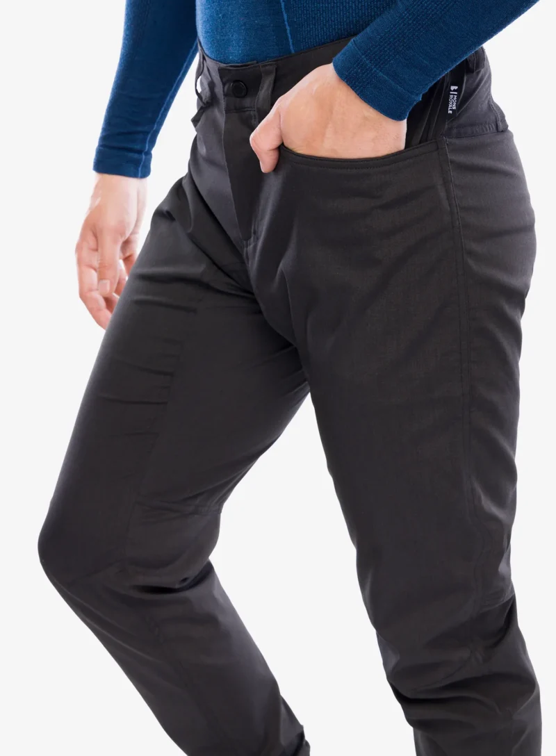 Original Pantaloni ciclism Mons Royale Virage Pants 2.0 - black/black