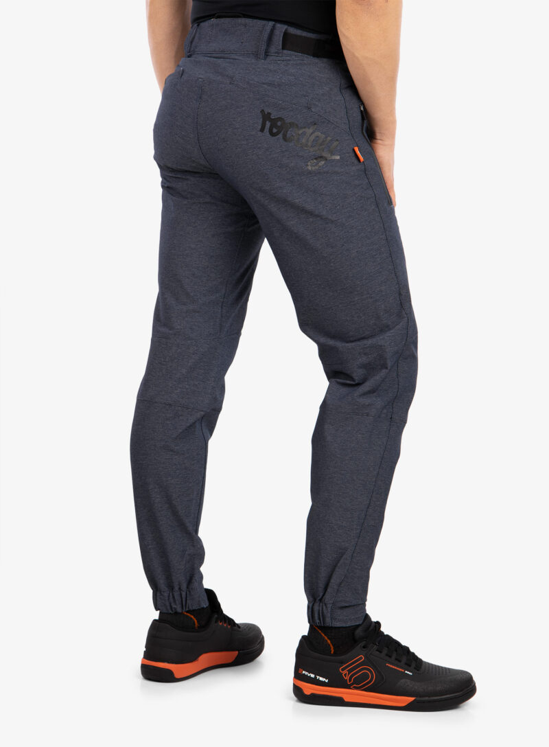 Pantaloni ciclism Rocday Roc Long - blue melange preţ