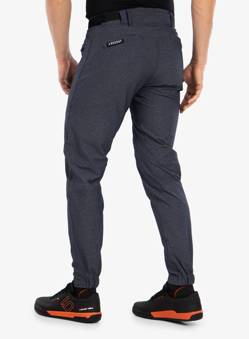 Preţ Pantaloni ciclism Rocday Roc Long - blue melange