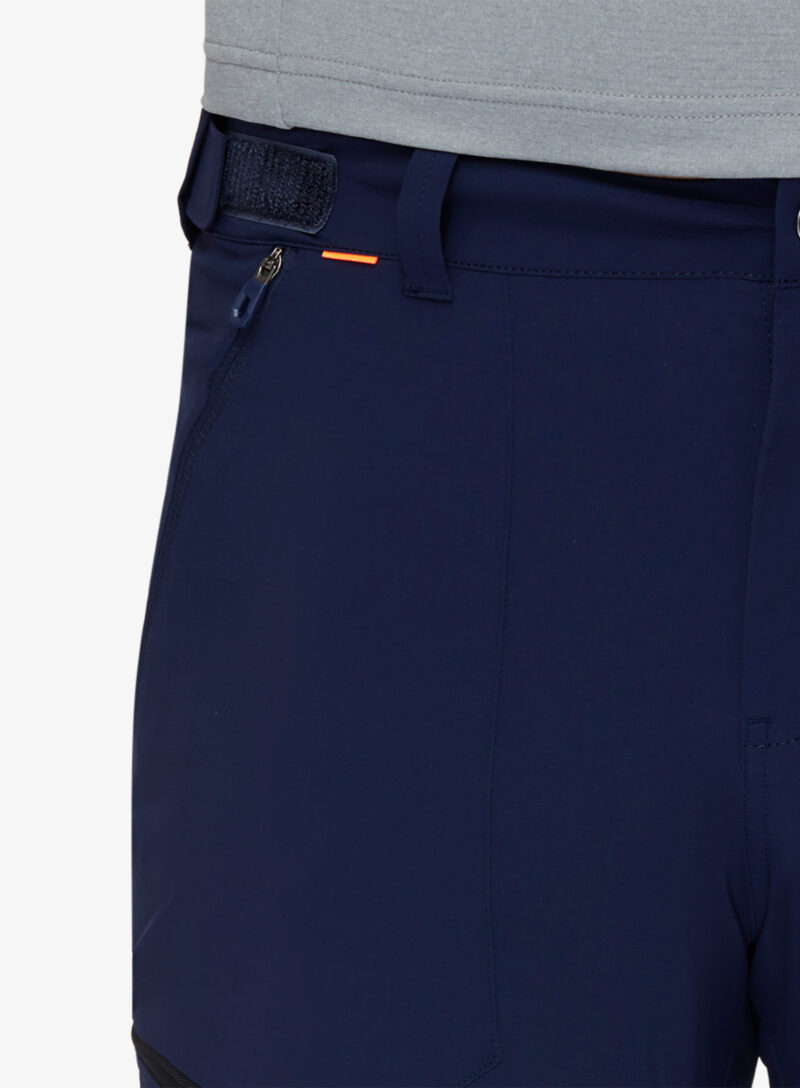 Pantaloni cu crac detasabil Mammut Runbold Zip Off Pants - marine preţ