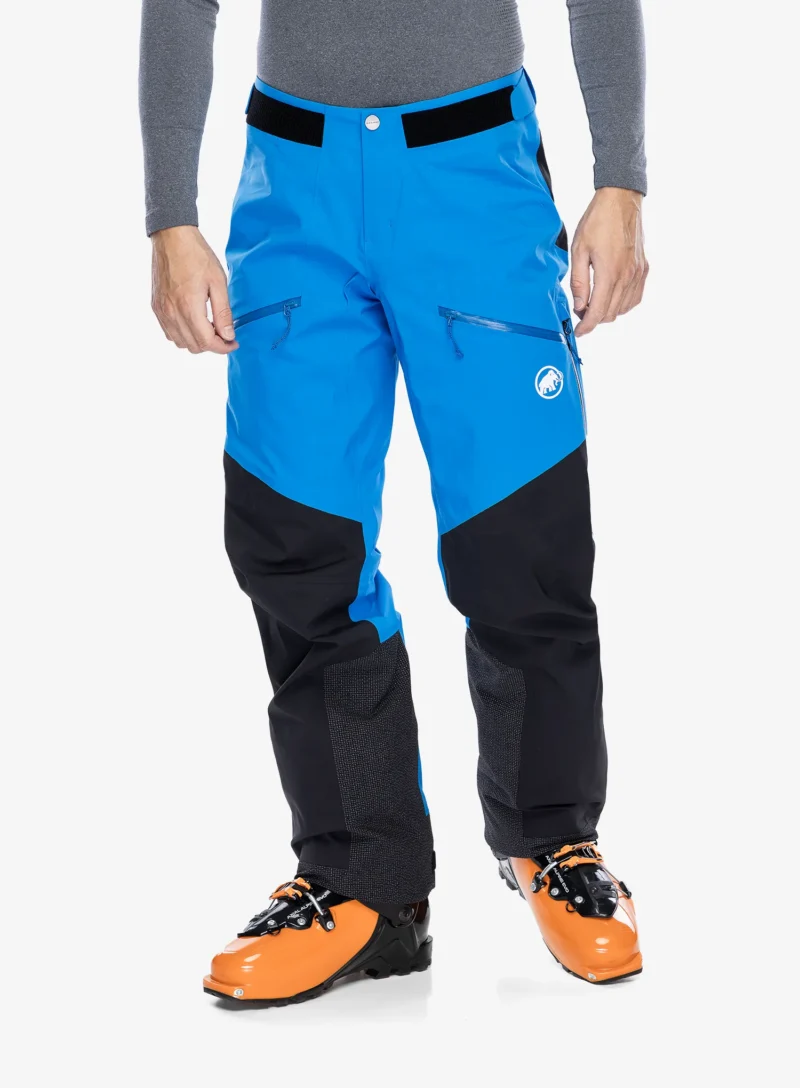 Pantaloni cu membrana Mammut Taiss Pro HS Pants - glacier blue/black