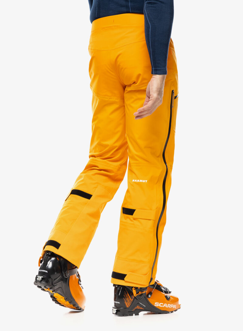 Preţ Pantaloni cu membrana Mammut Taiss Pro HS Pants - tangerine