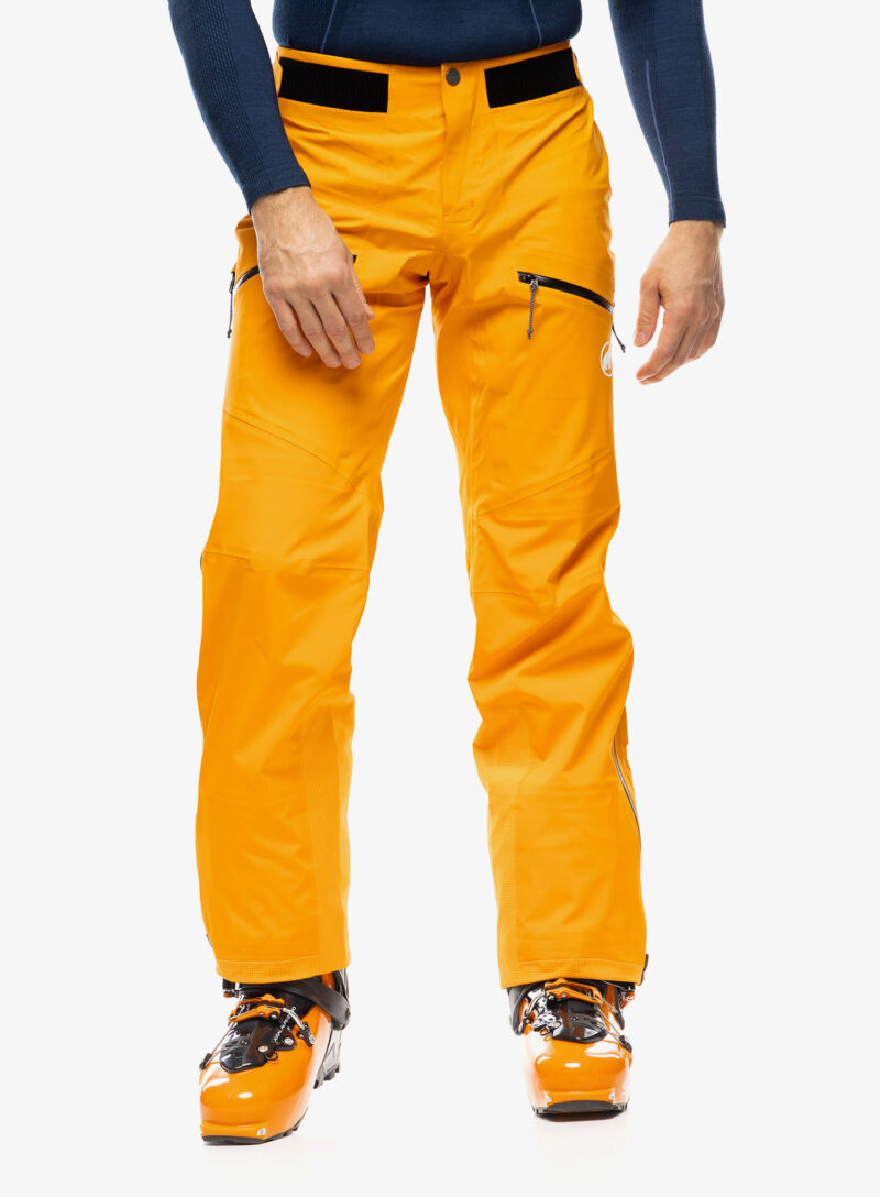 Pantaloni cu membrana Mammut Taiss Pro HS Pants - tangerine