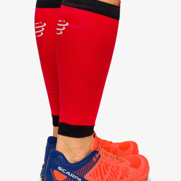 Preţ Pantaloni de alergare Compressport R2 3.0 - red/black