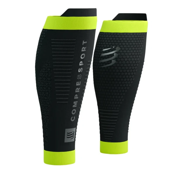 Cumpăra Pantaloni de compresie Compressport R2 3.0 Flash - black/fluo yellow