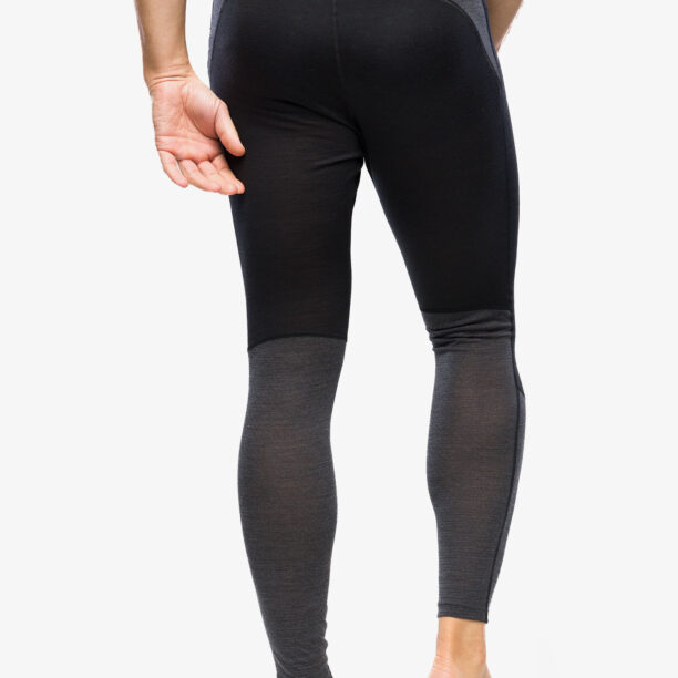 Pantaloni de corp barbati Icebreaker 125 ZoneKnit Leggings - black/jet preţ