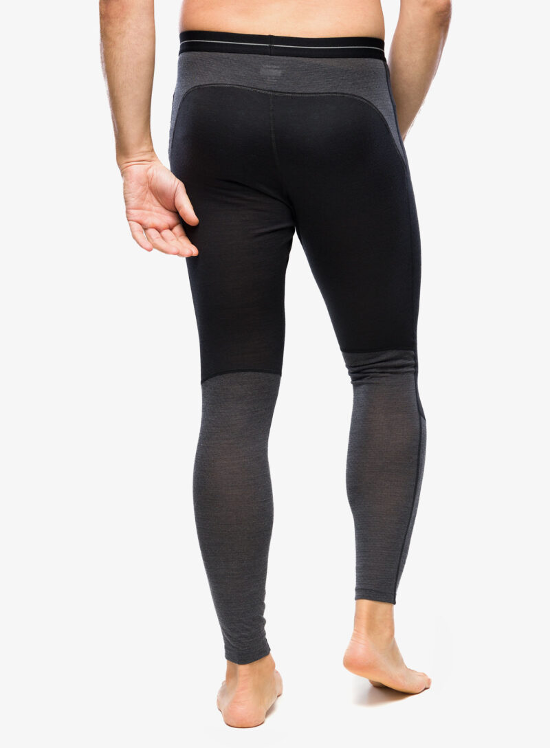 Pantaloni de corp barbati Icebreaker 125 ZoneKnit Leggings - black/jet preţ