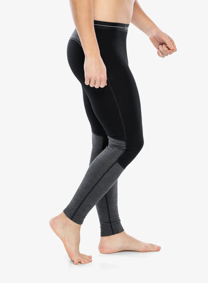 Cumpăra Pantaloni de corp barbati Icebreaker 260 ZoneKnit Leggings - black/jet