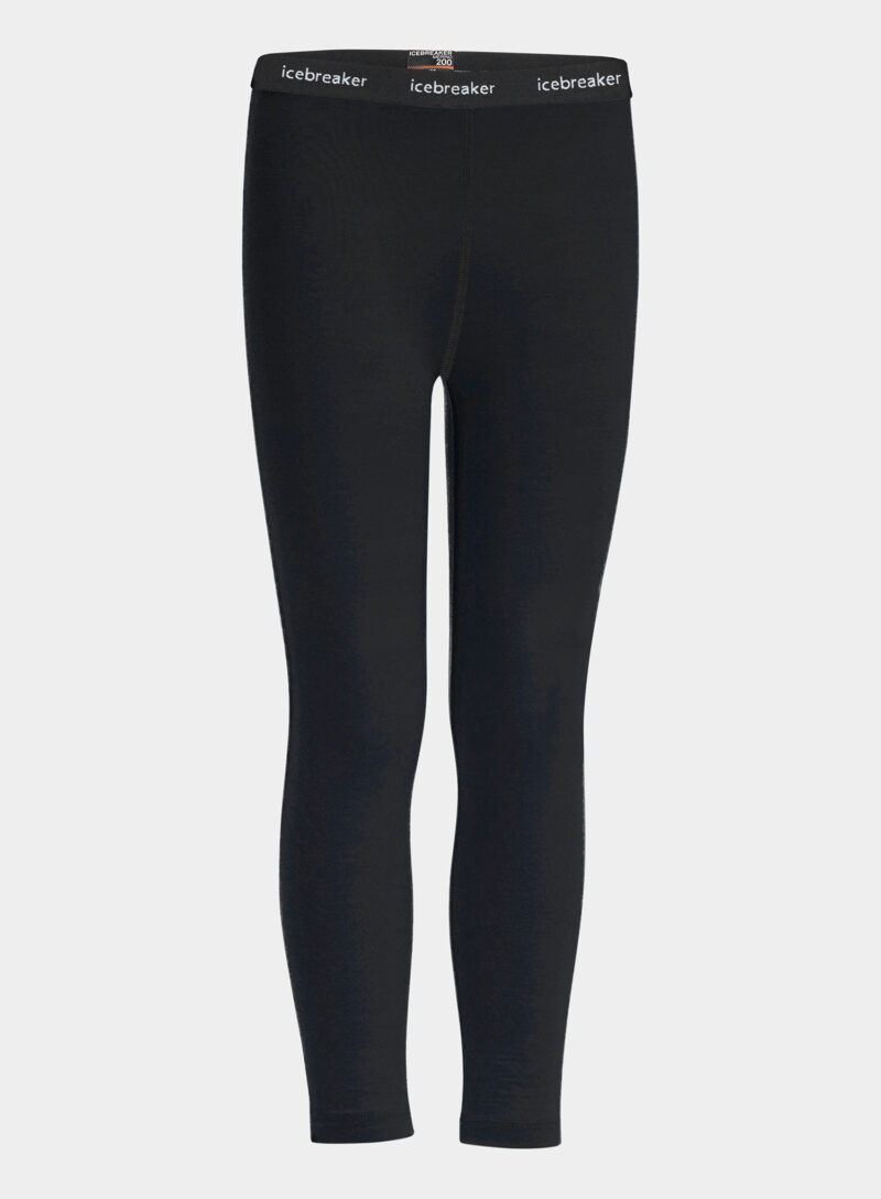 Pantaloni de corp barbati Icebreaker Kids 200 Oasis Leggings - black preţ