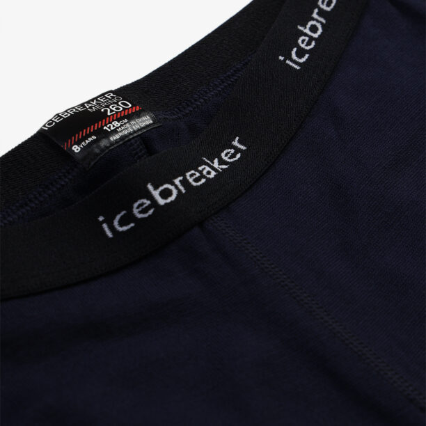 Cumpăra Pantaloni de corp barbati Icebreaker Kids 260 Tech Leggings - midnight navy