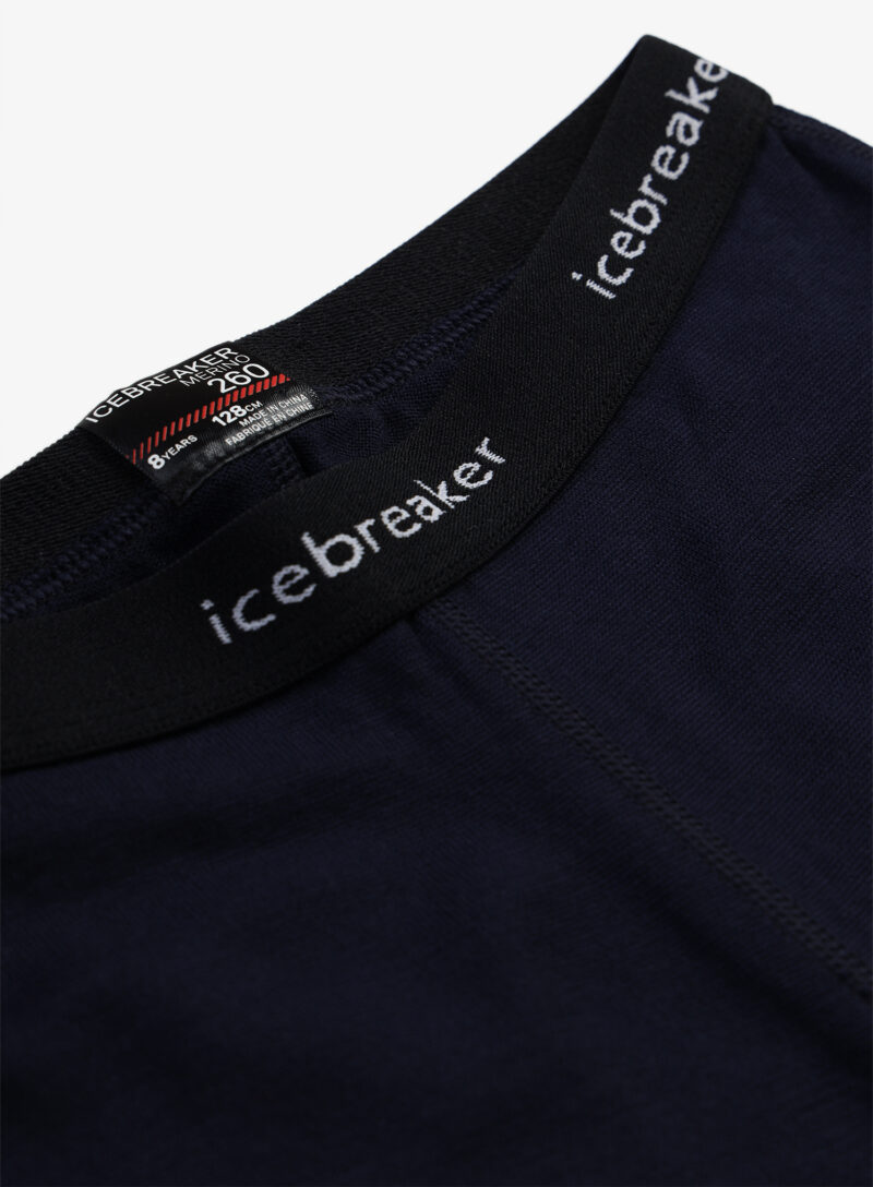 Cumpăra Pantaloni de corp barbati Icebreaker Kids 260 Tech Leggings - midnight navy