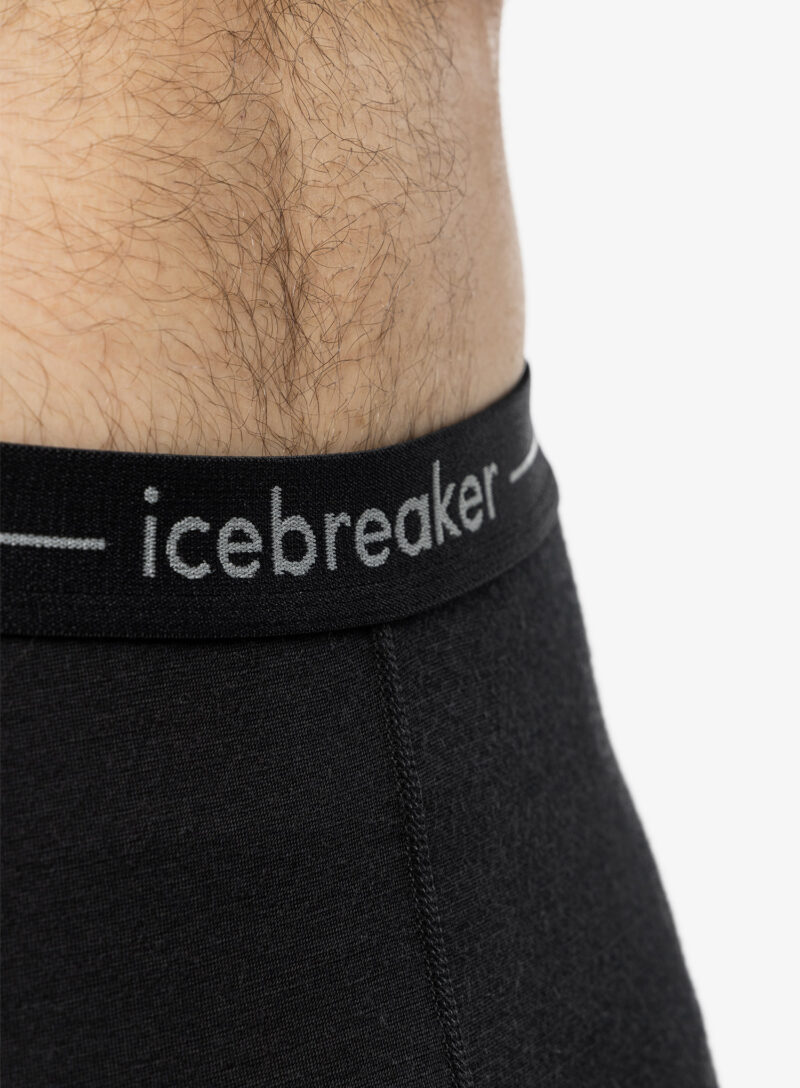 Preţ Pantaloni de corp barbati Icebreaker Merino 200 ZoneKnit Legless - black/jet