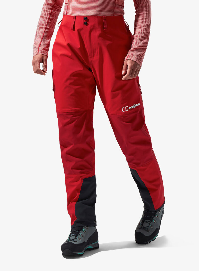 Pantaloni de munte femei Berghaus MTN Seeker GTX Pant - goji berry/haute red