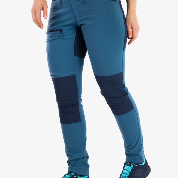 Pantaloni de munte femei Haglofs Mid Slim Pant - dark ocean/tarn blue