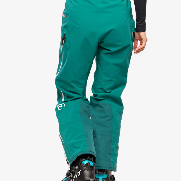 Pantaloni de munte femei Ortovox Westalpen 3L Pants - pacific green preţ