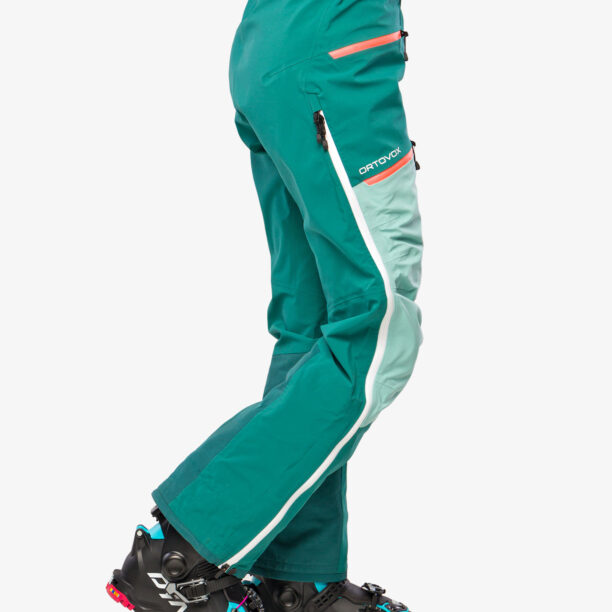 Preţ Pantaloni de munte femei Ortovox Westalpen 3L Pants - pacific green