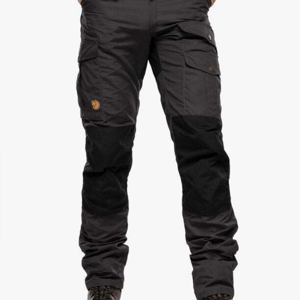 Cumpăra Pantaloni drumetie Fjallraven Barents Pro Trousers M - dark grey/black