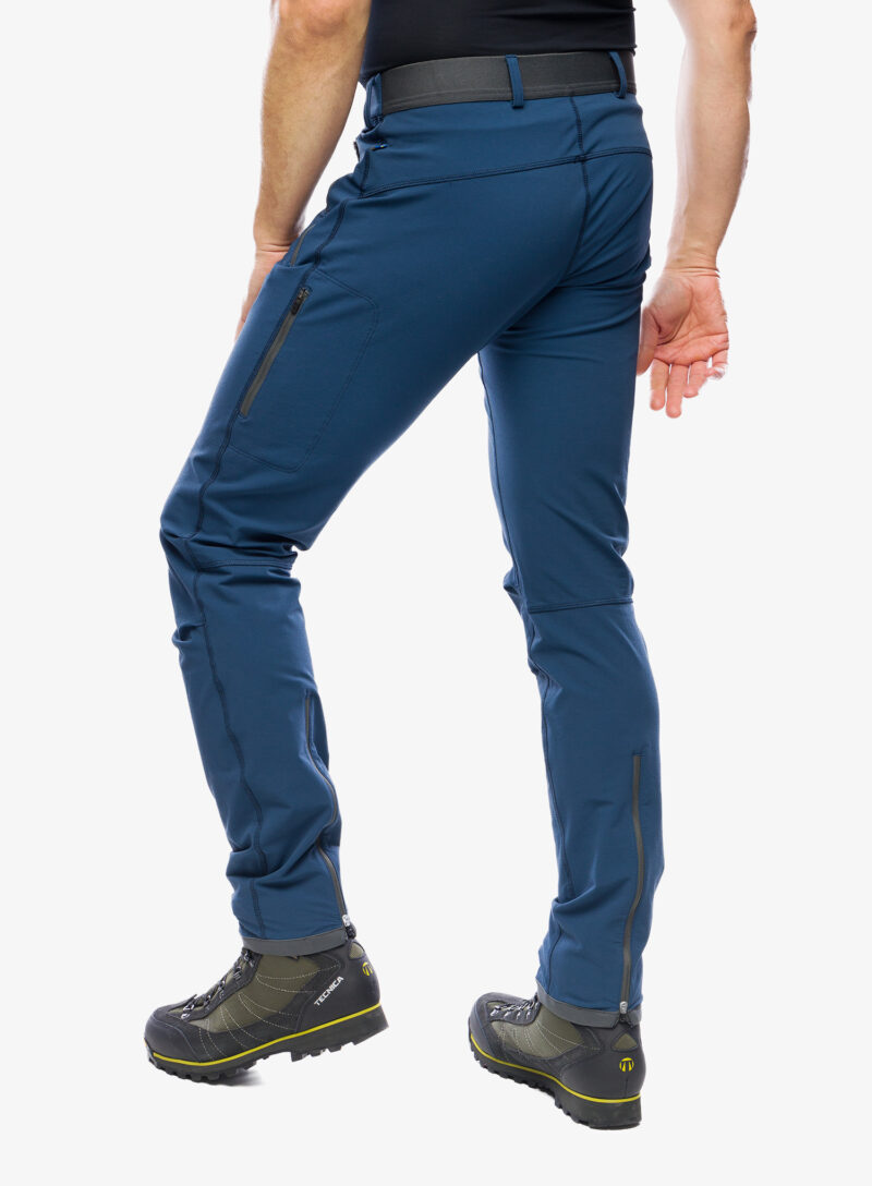 Pantaloni drumetie Fjallraven Bergtagen Stretch Trousers - mountain blue preţ