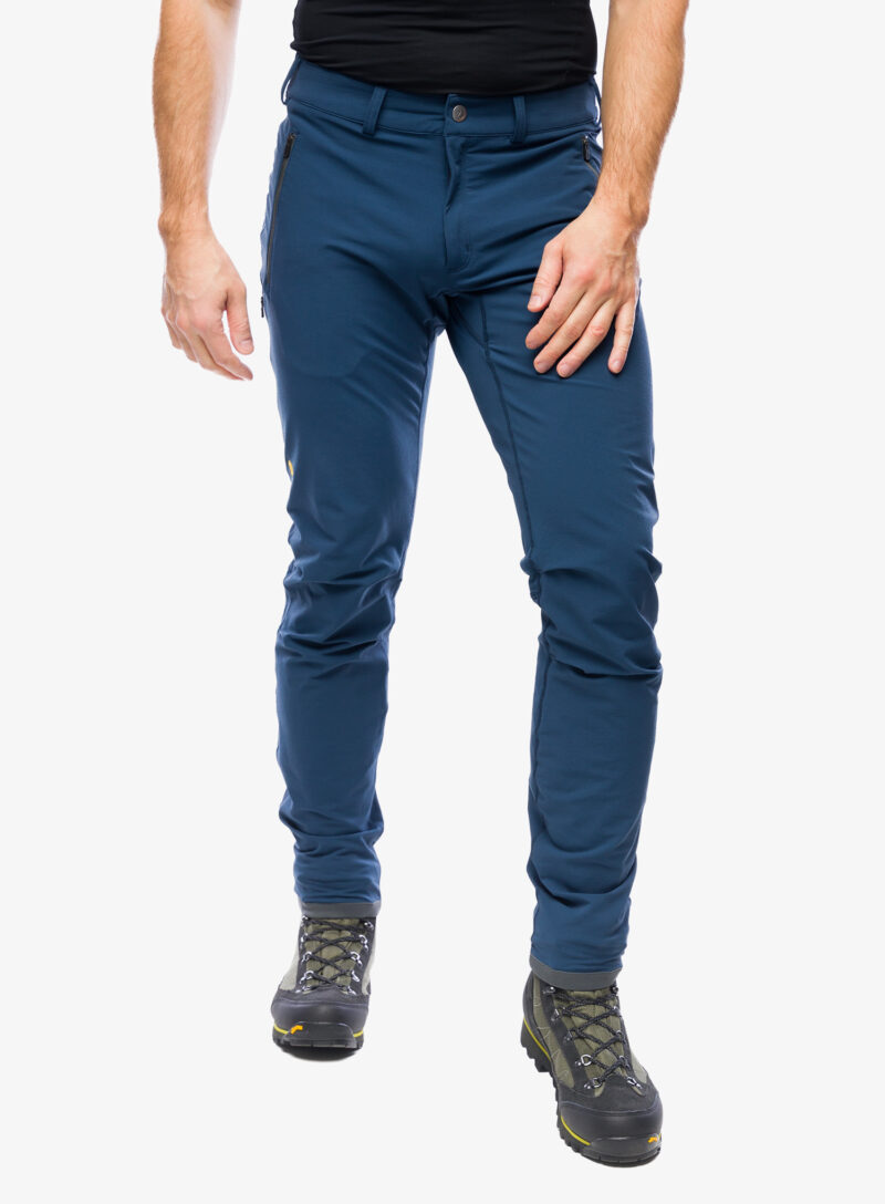 Pantaloni drumetie Fjallraven Bergtagen Stretch Trousers - mountain blue