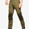 Pantaloni drumetie Fjallraven Greenland Trail Trousers - laurel green/deep forest