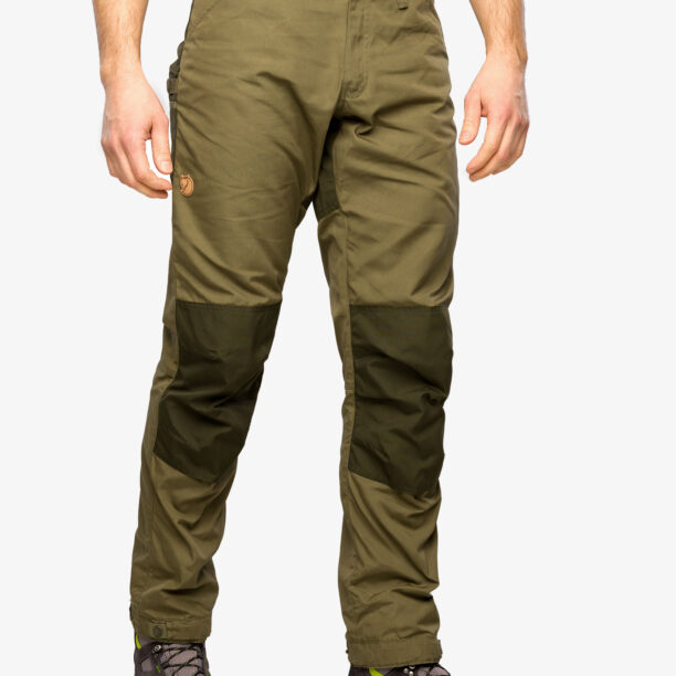 Cumpăra Pantaloni drumetie Fjallraven Greenland Trail Trousers - laurel green/deep forest