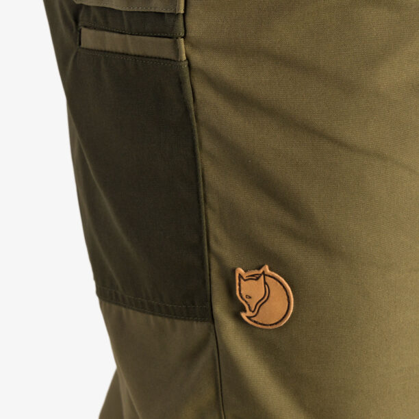 Preţ Pantaloni drumetie Fjallraven Greenland Trail Trousers - laurel green/deep forest