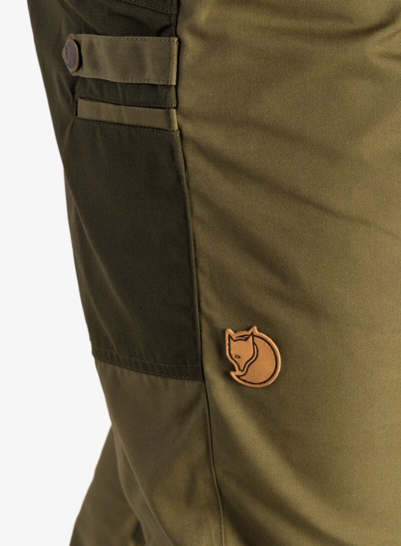 Preţ Pantaloni drumetie Fjallraven Greenland Trail Trousers - laurel green/deep forest