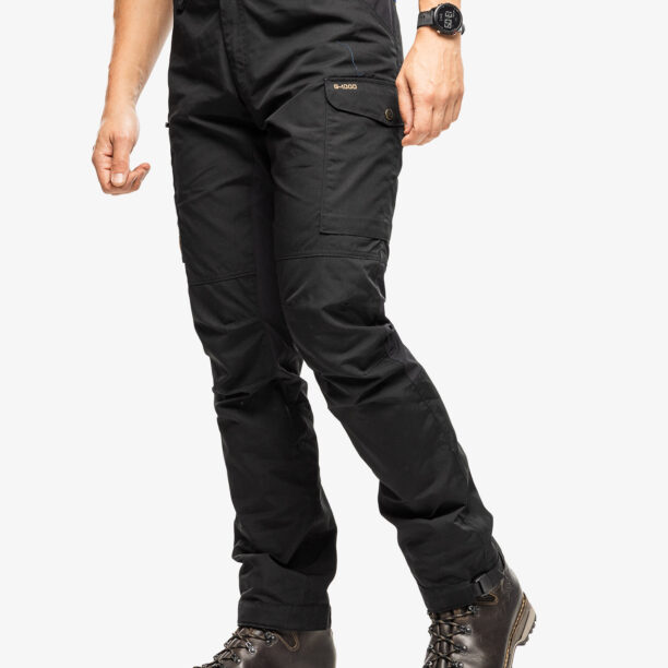 Cumpăra Pantaloni drumetie Fjallraven Kaipak Trousers - black