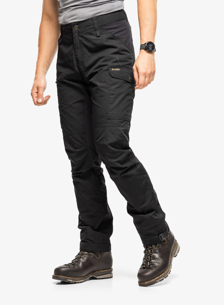 Cumpăra Pantaloni drumetie Fjallraven Kaipak Trousers - black