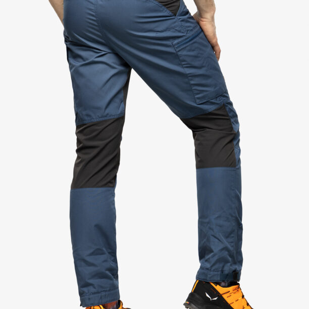 Preţ Pantaloni drumetie Fjallraven Kaipak Trousers - uncle blue/grey