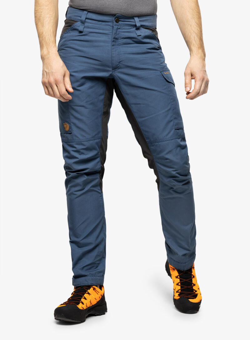 Pantaloni drumetie Fjallraven Kaipak Trousers - uncle blue/grey