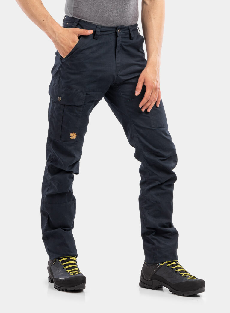 Pantaloni drumetie Fjallraven Karl Pro Trousers - dark navy - imagine 6