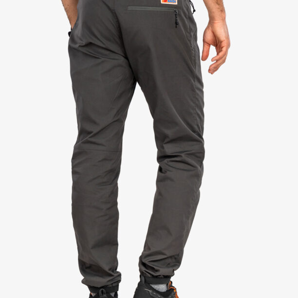 Pantaloni drumetie Fjallraven Vardag Trousers - stone grey preţ