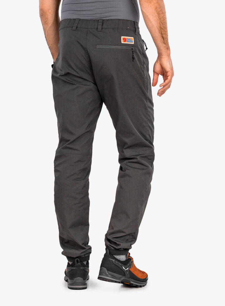 Pantaloni drumetie Fjallraven Vardag Trousers - stone grey preţ