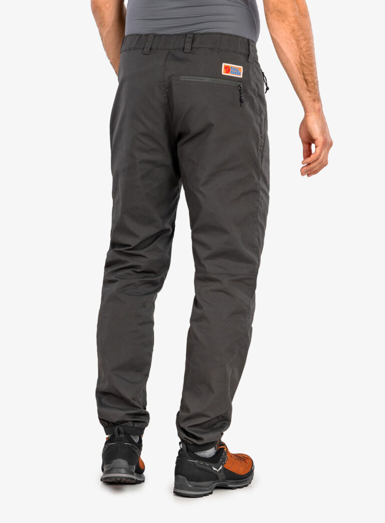 Pantaloni drumetie Fjallraven Vardag Trousers - stone grey - imagine 6