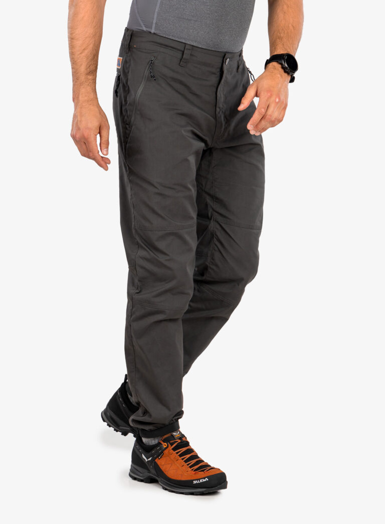 Pantaloni drumetie Fjallraven Vardag Trousers - stone grey