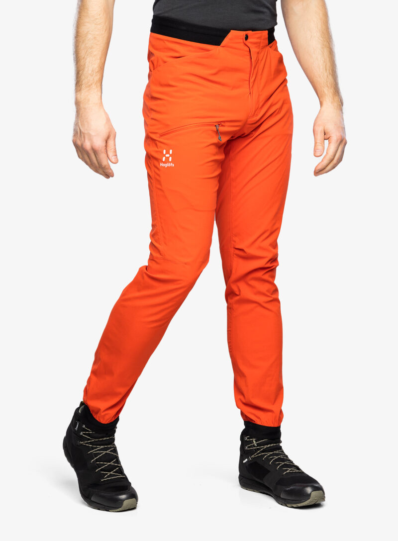 Preţ Pantaloni drumetie Haglofs L.I.M Fuse Pant - habanero