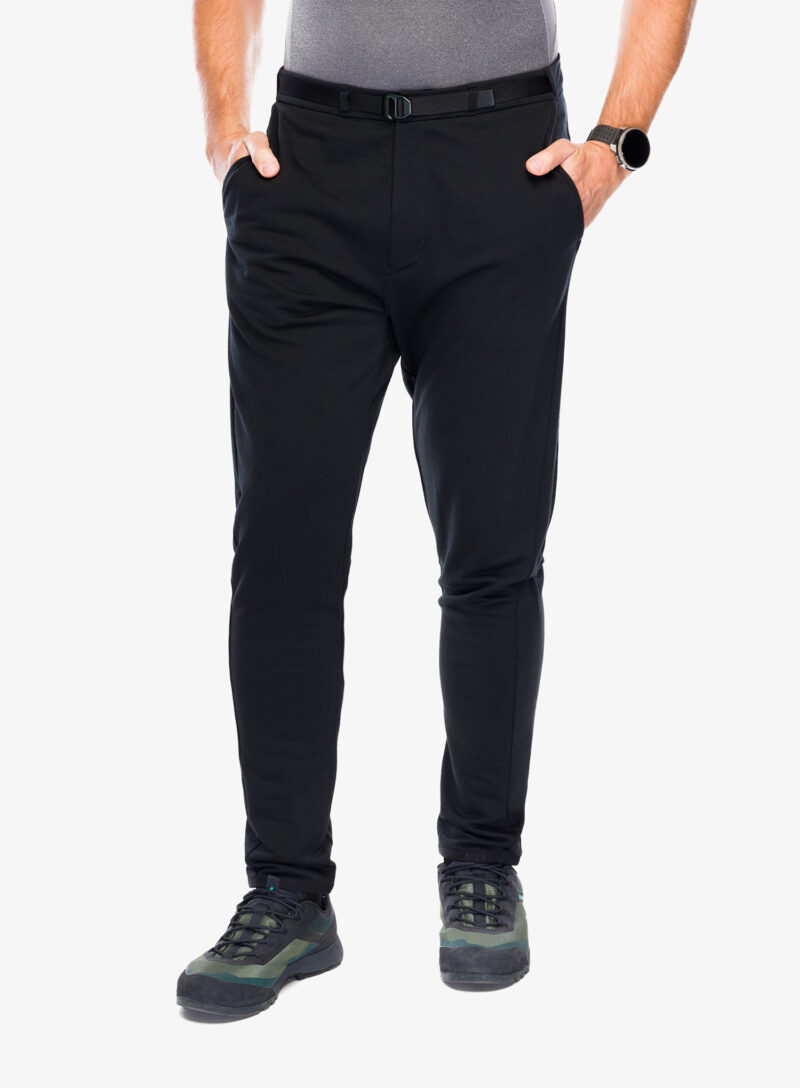 Pantaloni drumetie Icebreaker Merino IB X TNF Pants - black