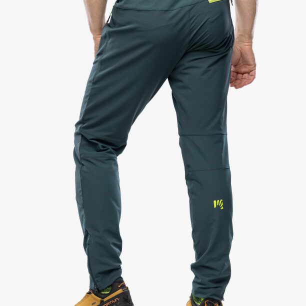 Pantaloni drumetie Karpos Pietena Pant - forest/kiwi colada preţ