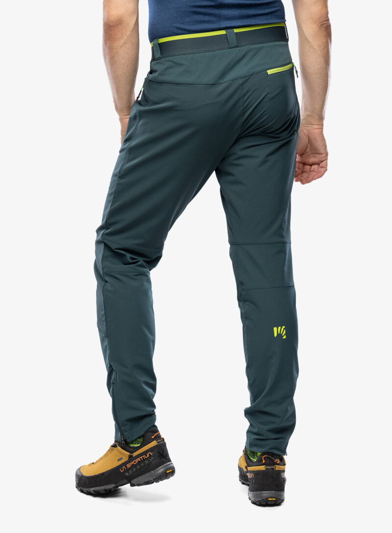 Pantaloni drumetie Karpos Pietena Pant - forest/kiwi colada preţ