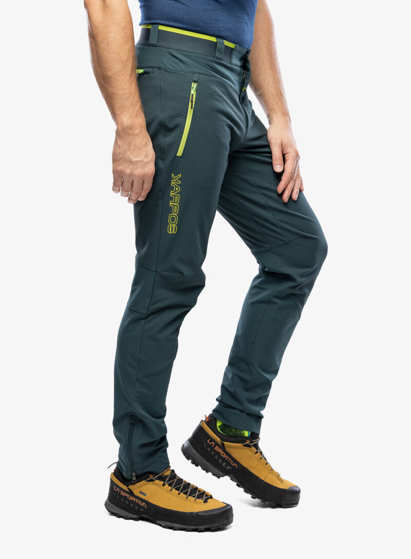 Cumpăra Pantaloni drumetie Karpos Pietena Pant - forest/kiwi colada