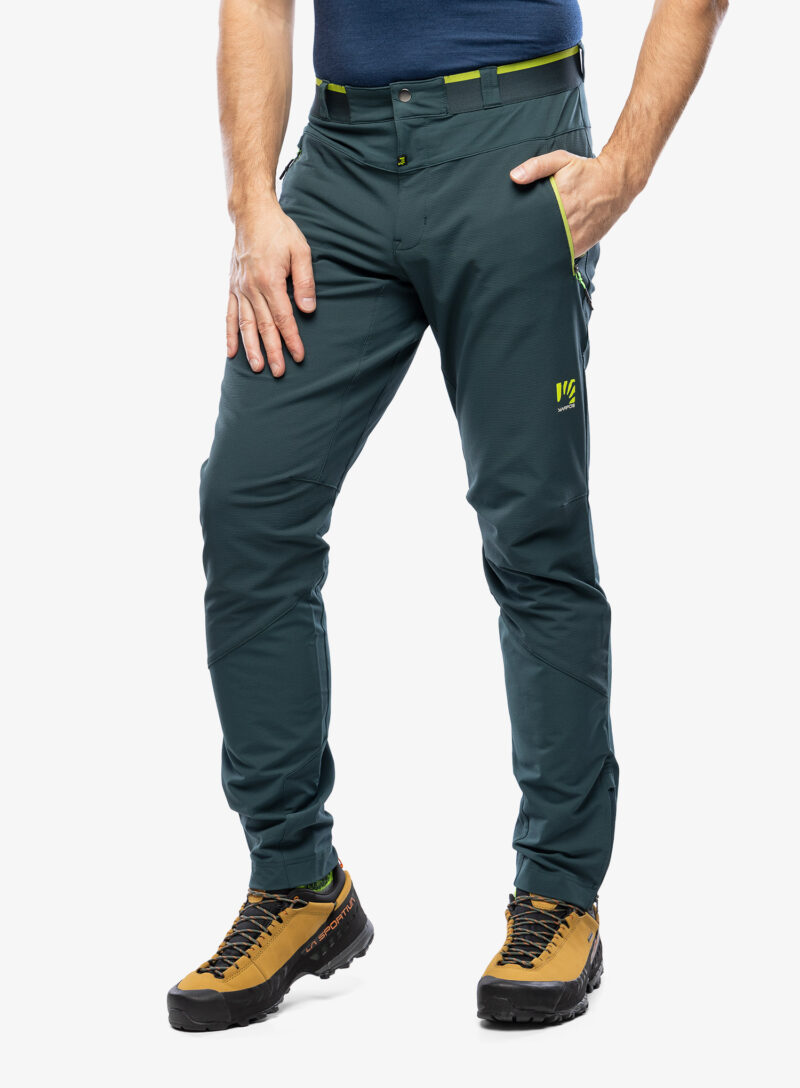 Pantaloni drumetie Karpos Pietena Pant - forest/kiwi colada