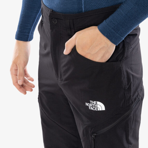 Original Pantaloni drumetie The North Face Exploration Reg Tapered Pant - tnf black