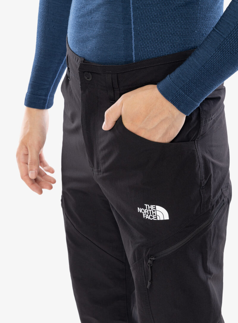 Original Pantaloni drumetie The North Face Exploration Reg Tapered Pant - tnf black